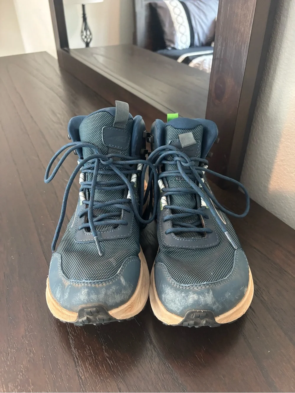 Altra Timp Hiker GTX Navy Hiking Boots Womens 10 Waterproof